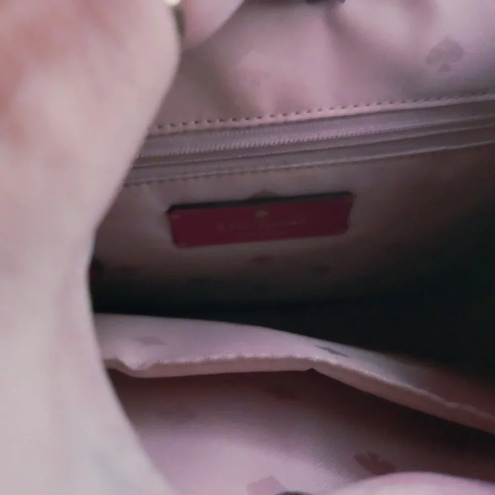 Like New Kate Spade Adel Flap Pink Leather Backpack